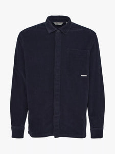 Navy Corduroy Overshirt - Augusto | Casual Friday