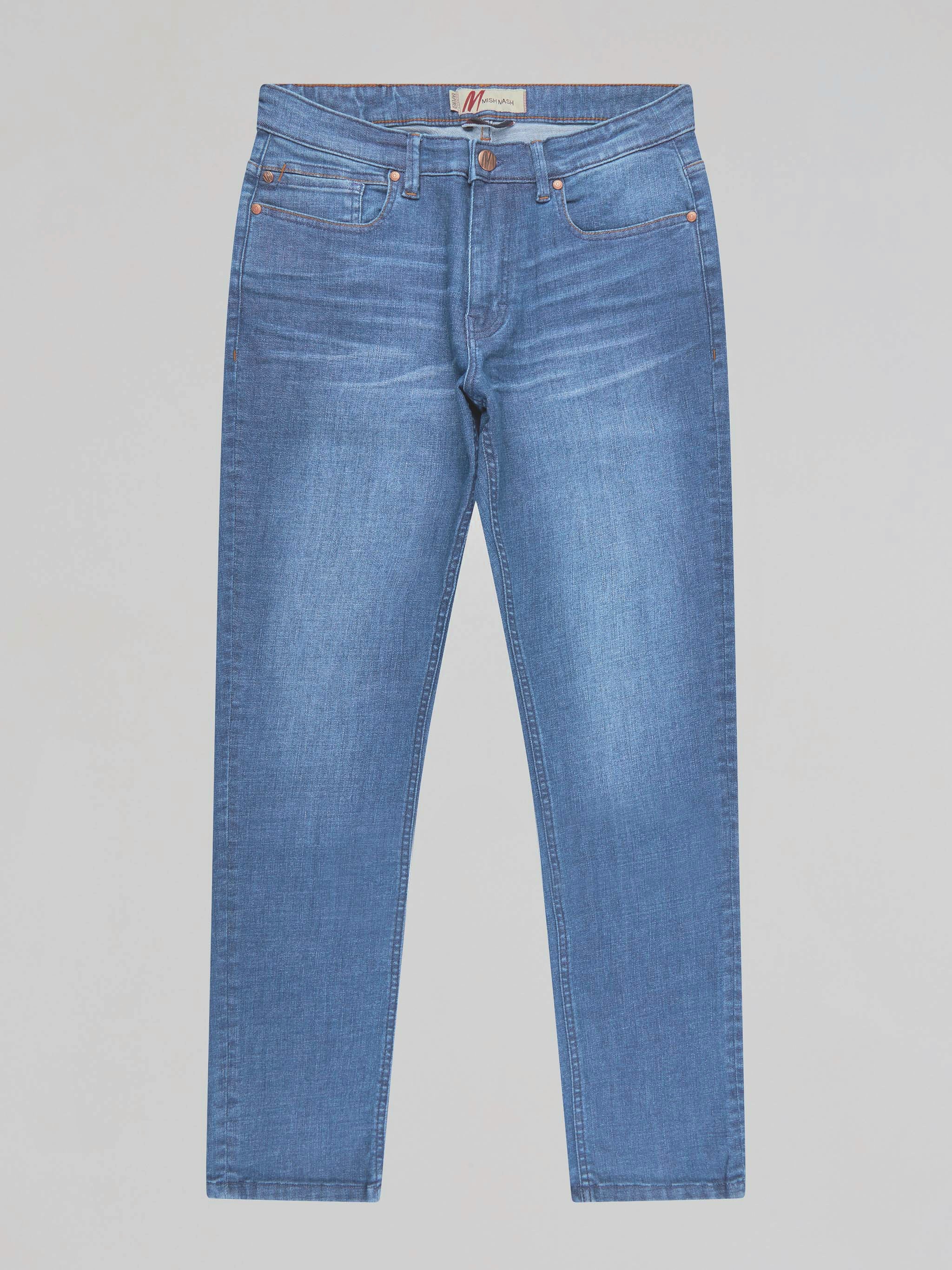 Light Wash Stretch Jeans - Max | Mish Mash