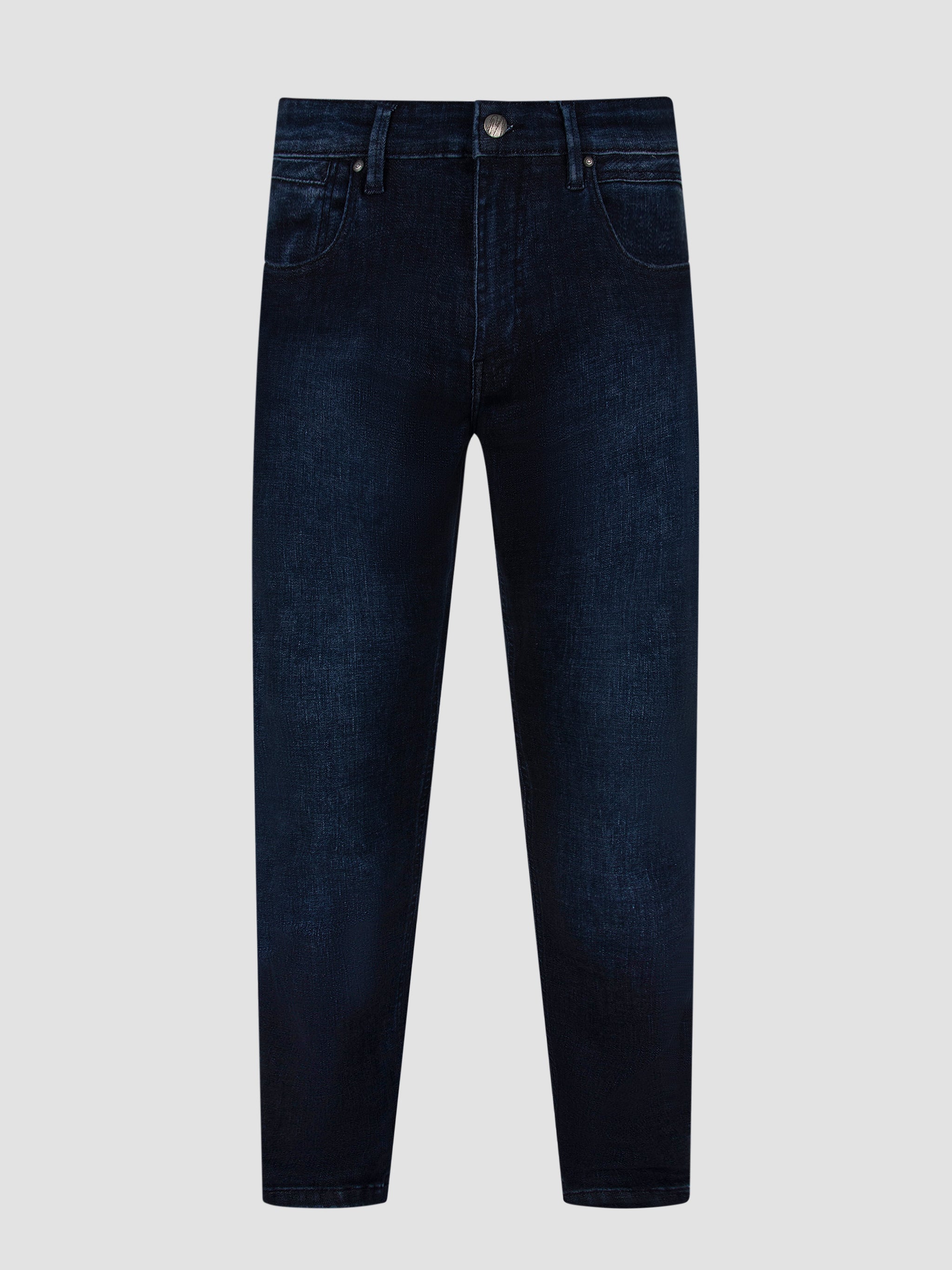 Navy Stretch Tapered Jeans - Freelander | Mish Mash