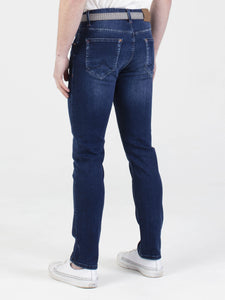 Navy Flex Jeans - Laundered | Mish Mash