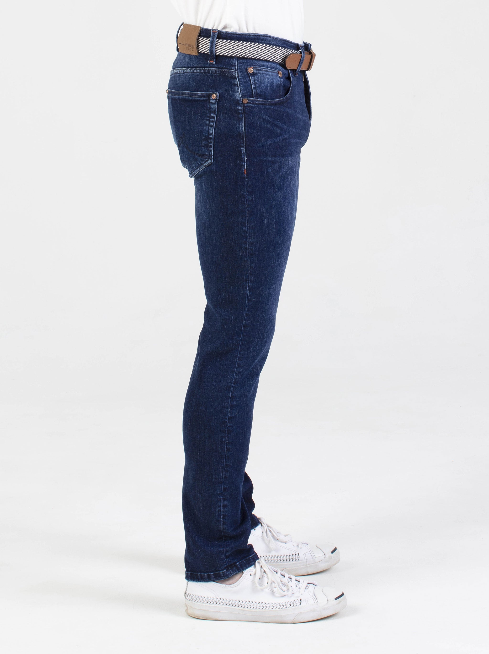 Navy Flex Jeans - Laundered | Mish Mash