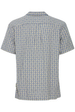 Load image into Gallery viewer, Blue Jacquard Check Shirt - Alvin | Casual Friday