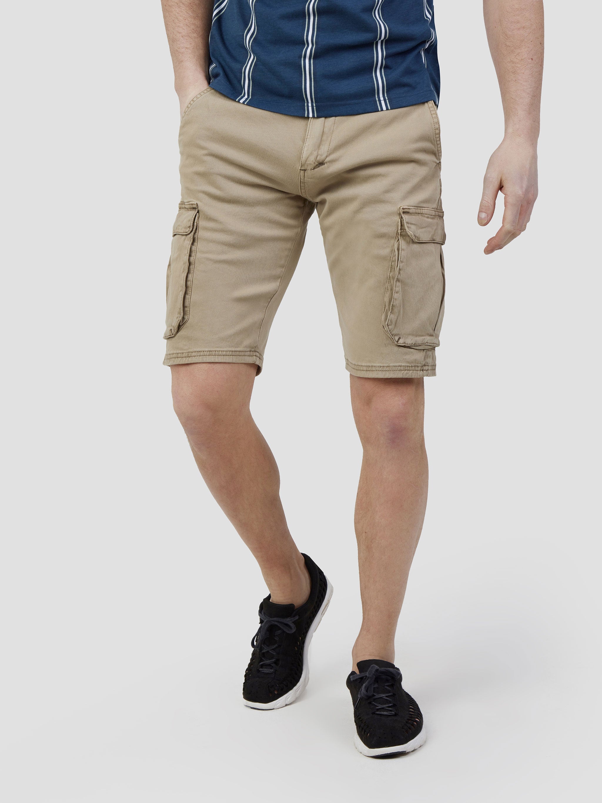 Tan Cargo Shorts - Paul | Casual Friday