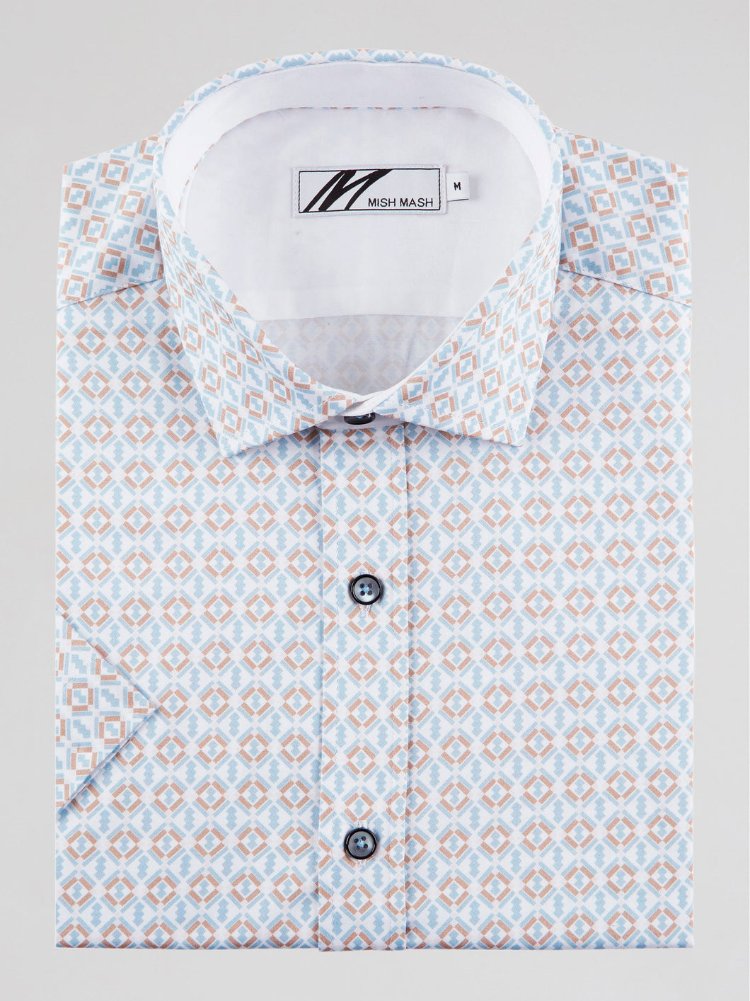 White Printed Shirt - Gazelle | Mish Mash