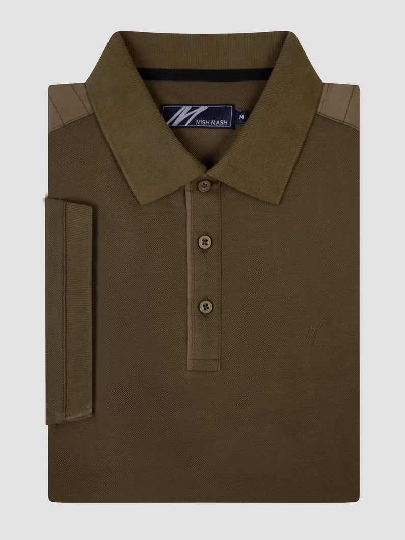 Khaki Polo Shirt - Koa | Mish Mash