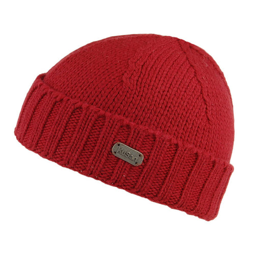 Red Merino Wool Fisherman's Hat - 1826 | Kusan