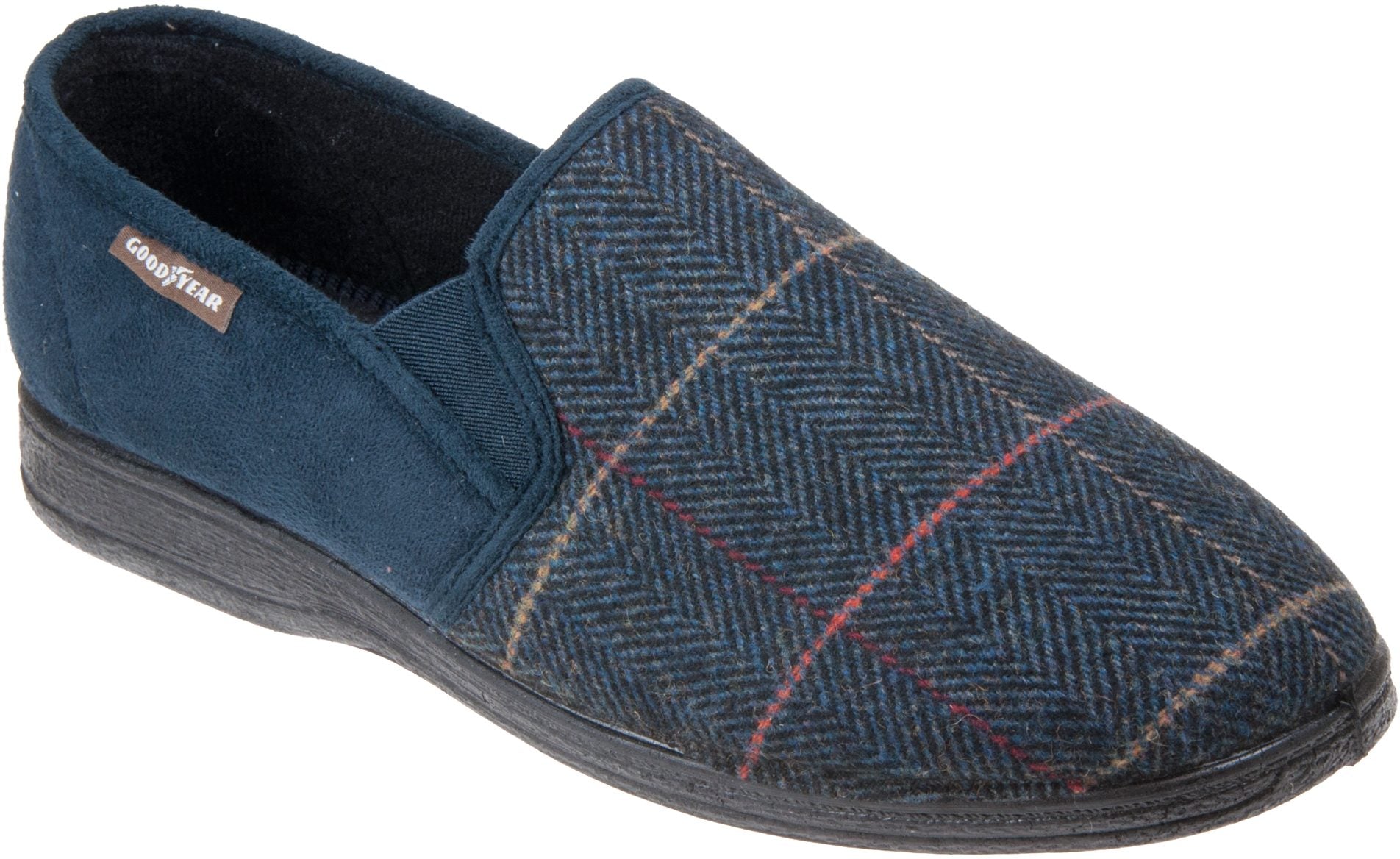 Navy Slippers - Harrison | Goodyear