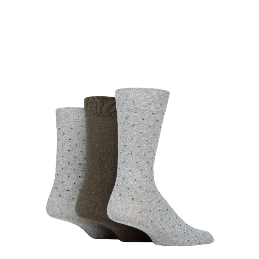 Green & Grey Spots Socks 3-Pack | TORE