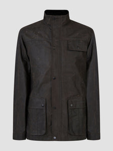 Brown Waxed Jacket - Utilis | Mish Mash