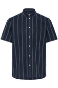 Nautical Navy Striped Shirt Adan | Blend