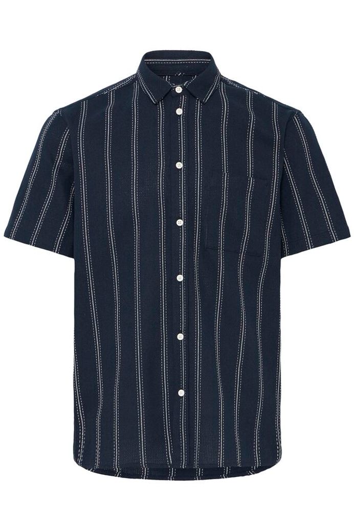 Nautical Navy Striped Shirt Adan | Blend