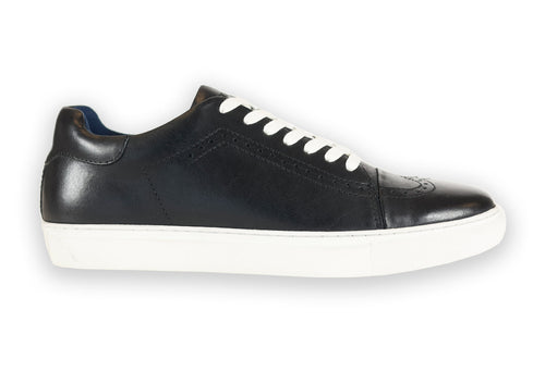 Black Trainer - Boston | Front