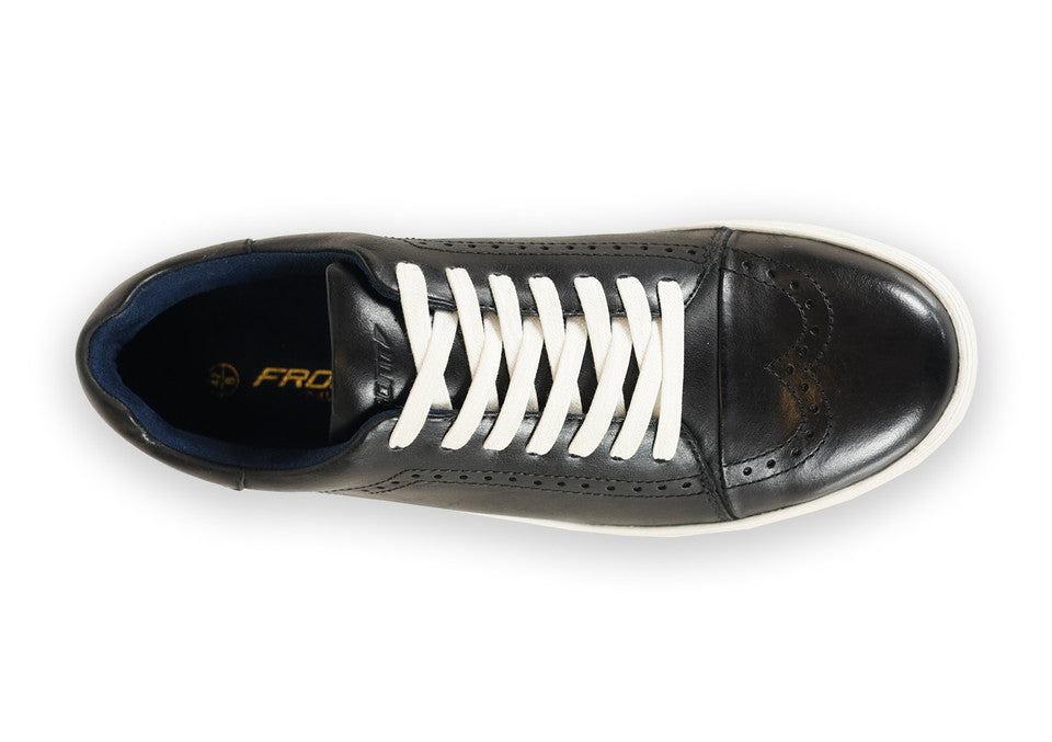 Black Trainer - Boston | Front