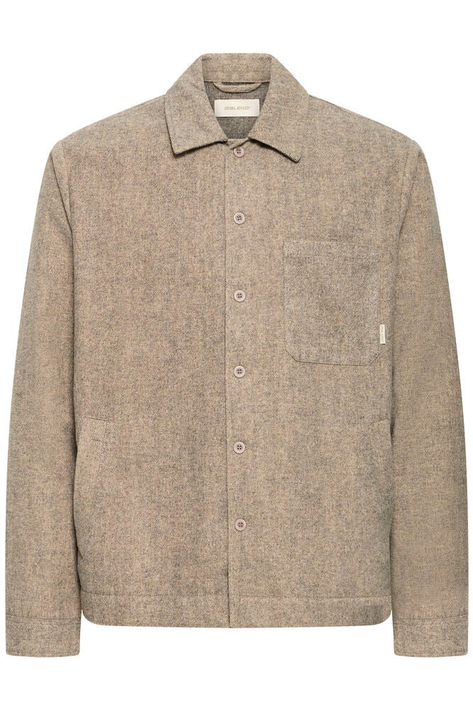 Light Brown Overshirt Eljas - Blend
