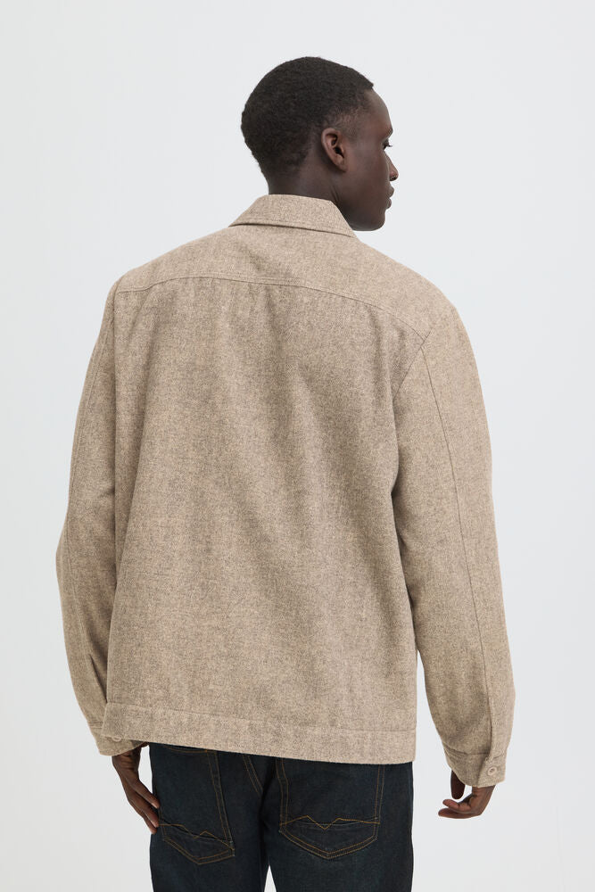 Light Brown Overshirt Eljas - Blend