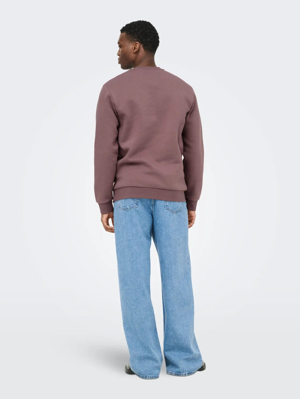 Mauve Crew Neck Sweatshirt