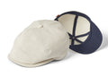 Canvas Stone & Navy Hat - Hudson | Failsworth