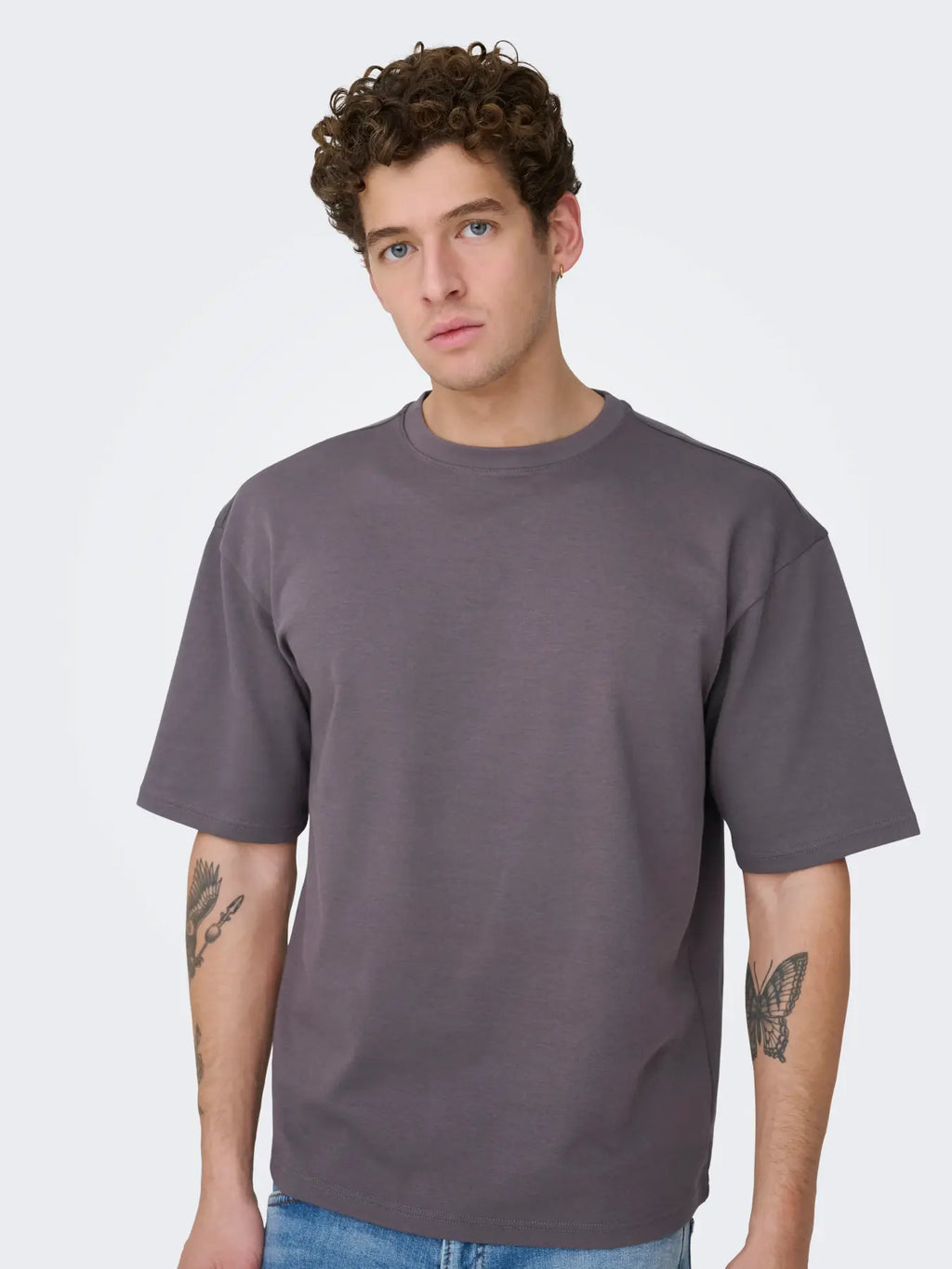 Rabbit Caspian Airflex Boxy Tshirt | Only & Sons