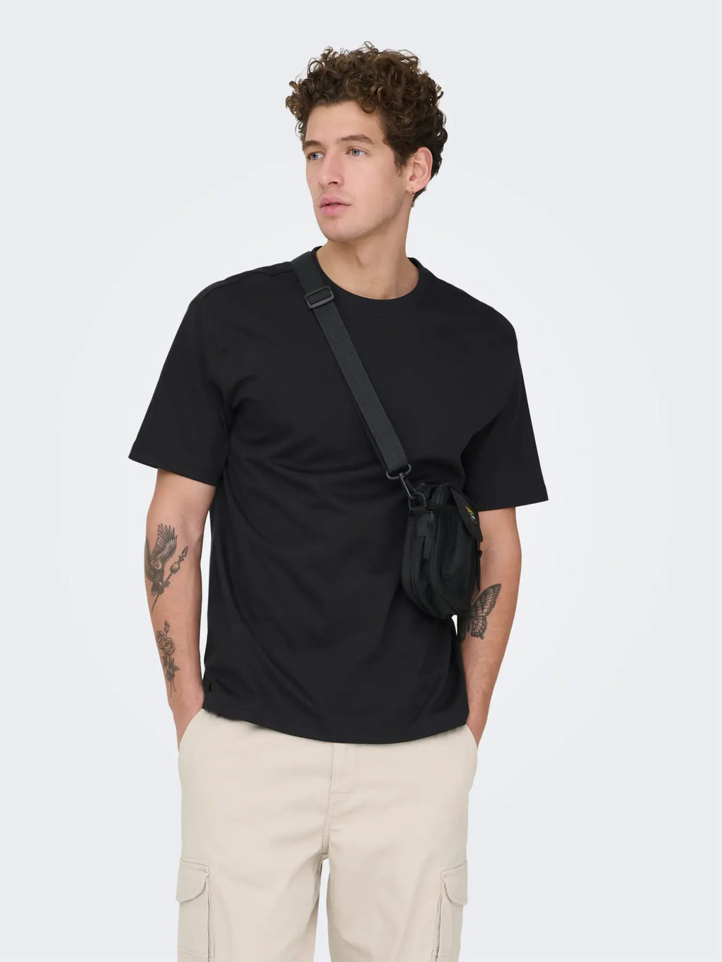Classic Black T-shirt Fred | Only & Sons