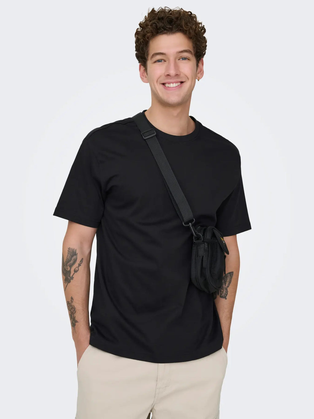 Classic Black T-shirt Fred | Only & Sons
