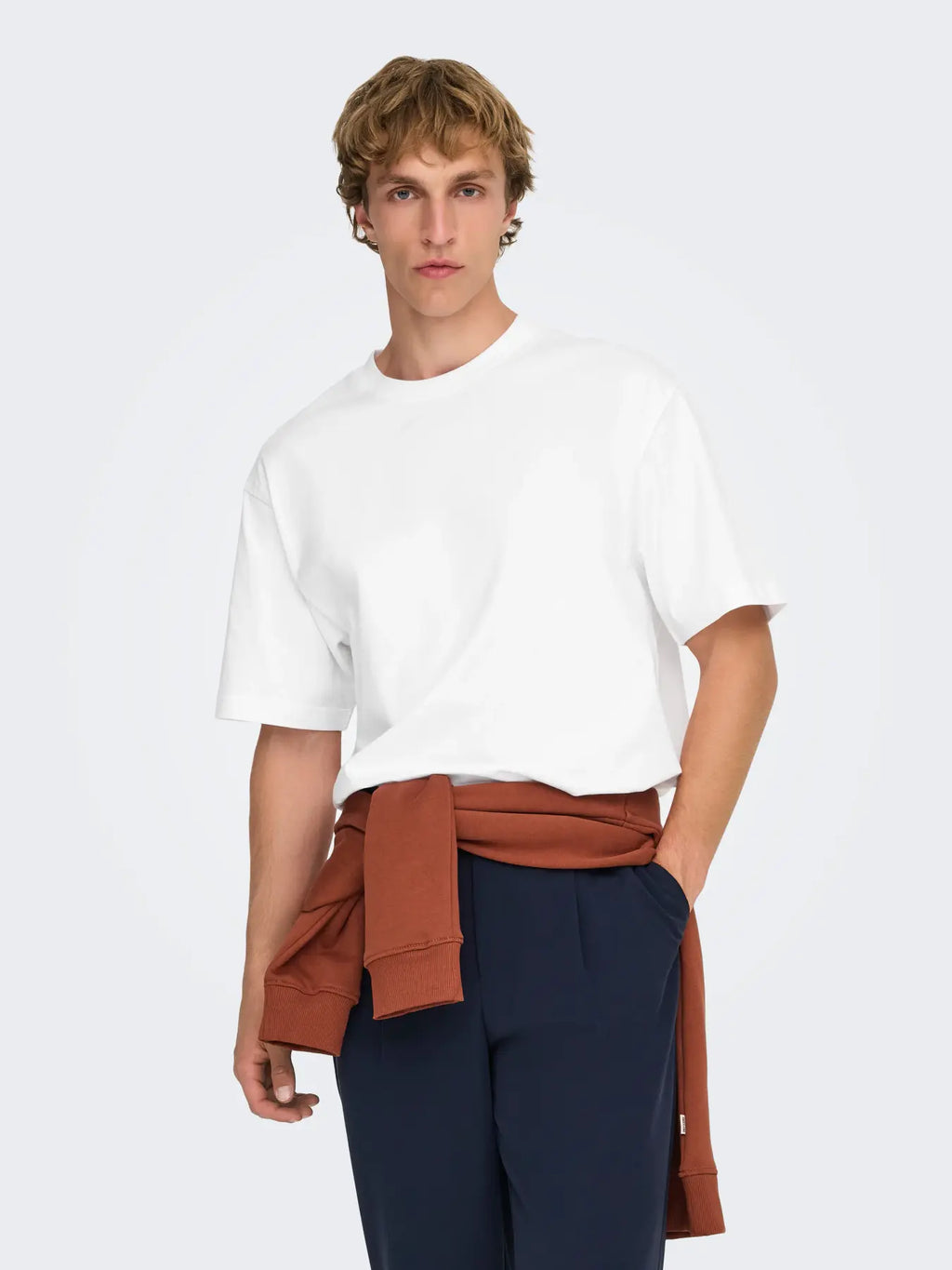 Classic White T-shirt Fred | Only & Sons