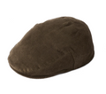 Olive Cotton Corduroy Flat Cap - Failsworth