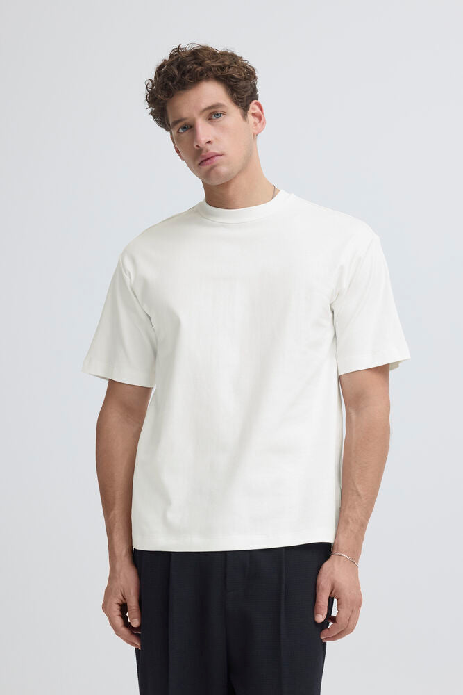 Soft Cotton Tee White Ekberg - Casual Friday