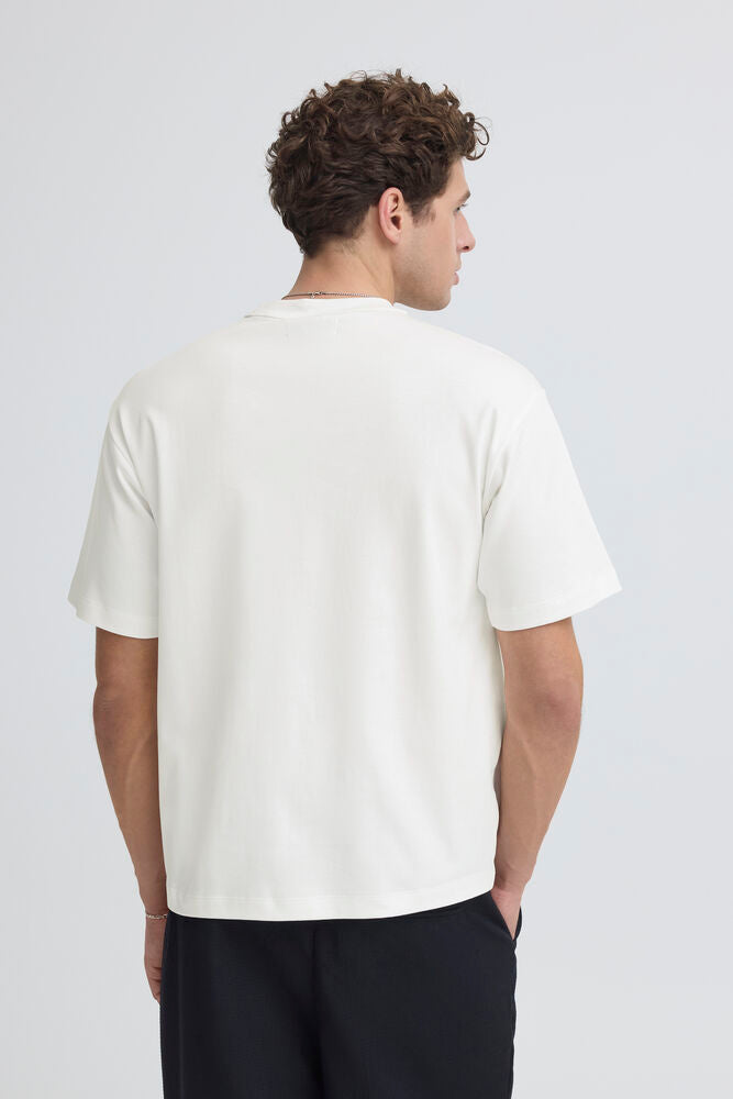 Soft Cotton Tee White Ekberg - Casual Friday