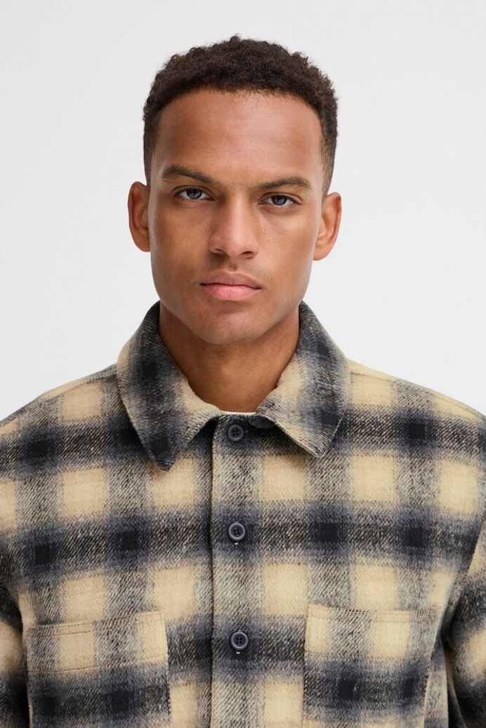 Brushed Plaid Shirt - Faust | Blend