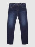 Indigo Dark Flex Jeans | Mish Mash