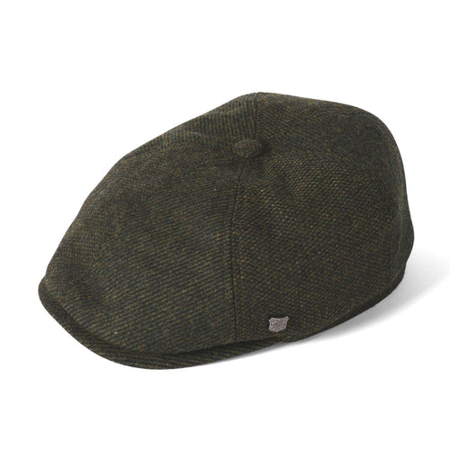 Loden Wool Mix Cap - Hudson | Failsworth