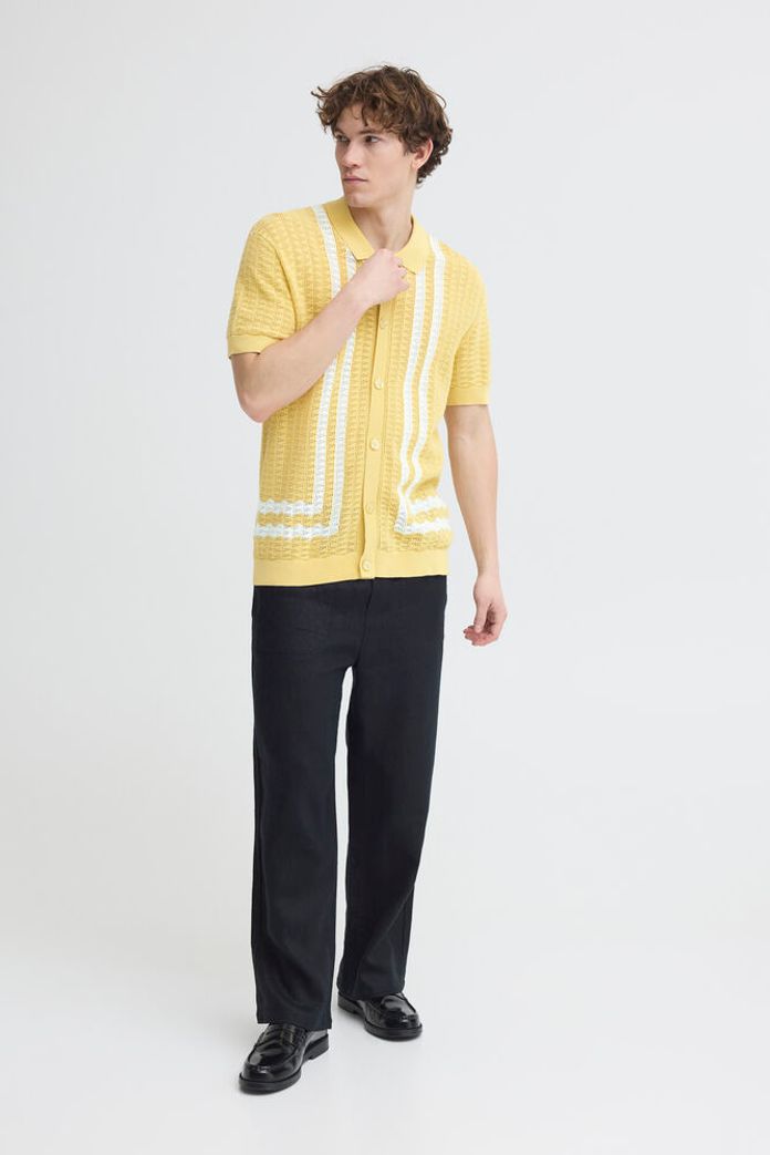 Casual Friday Holla Knit Polo - Dried Moss