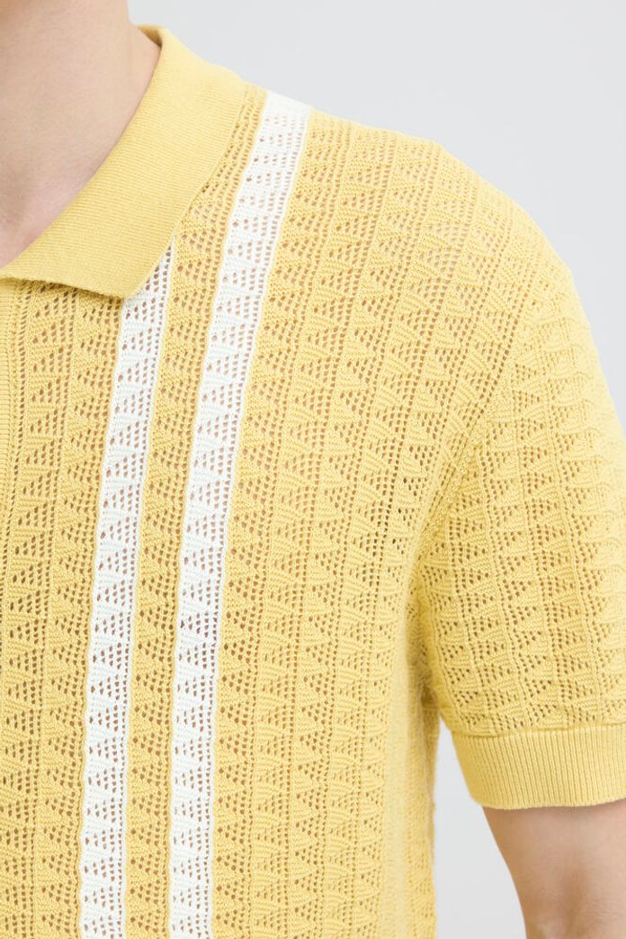 Casual Friday Holla Knit Polo - Dried Moss