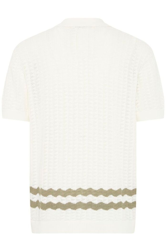 Casual Friday Holla Knit Polo - Marshmallow