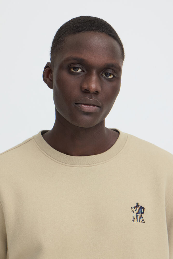 Tan Coffee Pot Sweater - Kace | Blend