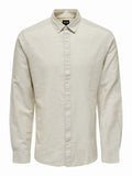 Chinchilla Linen & Cotton Shirt Caiden | Only & Sons