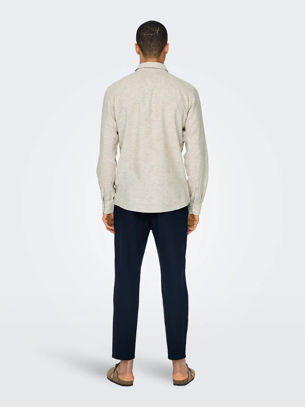 Chinchilla Linen & Cotton Shirt Caiden | Only & Sons