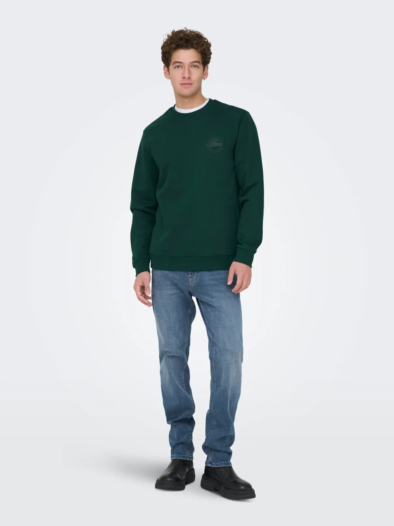 Deep Green Mattheuw Sweatshirt