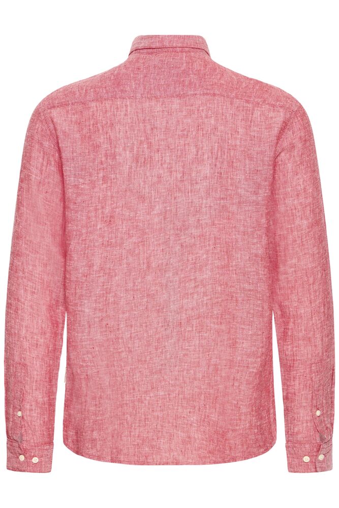 Red Linen Shirt Long Sleeve - Anton | Casual Friday