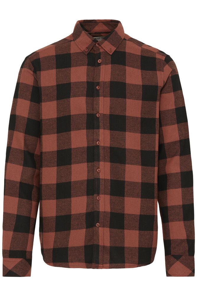 Red Black Check Shirt Buster - Blend