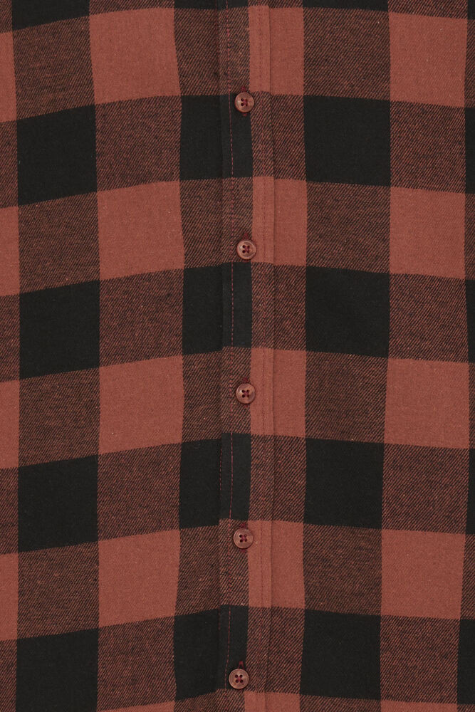 Red Black Check Shirt Buster - Blend