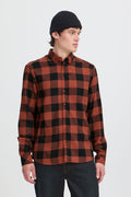 Red Black Check Shirt Buster - Blend