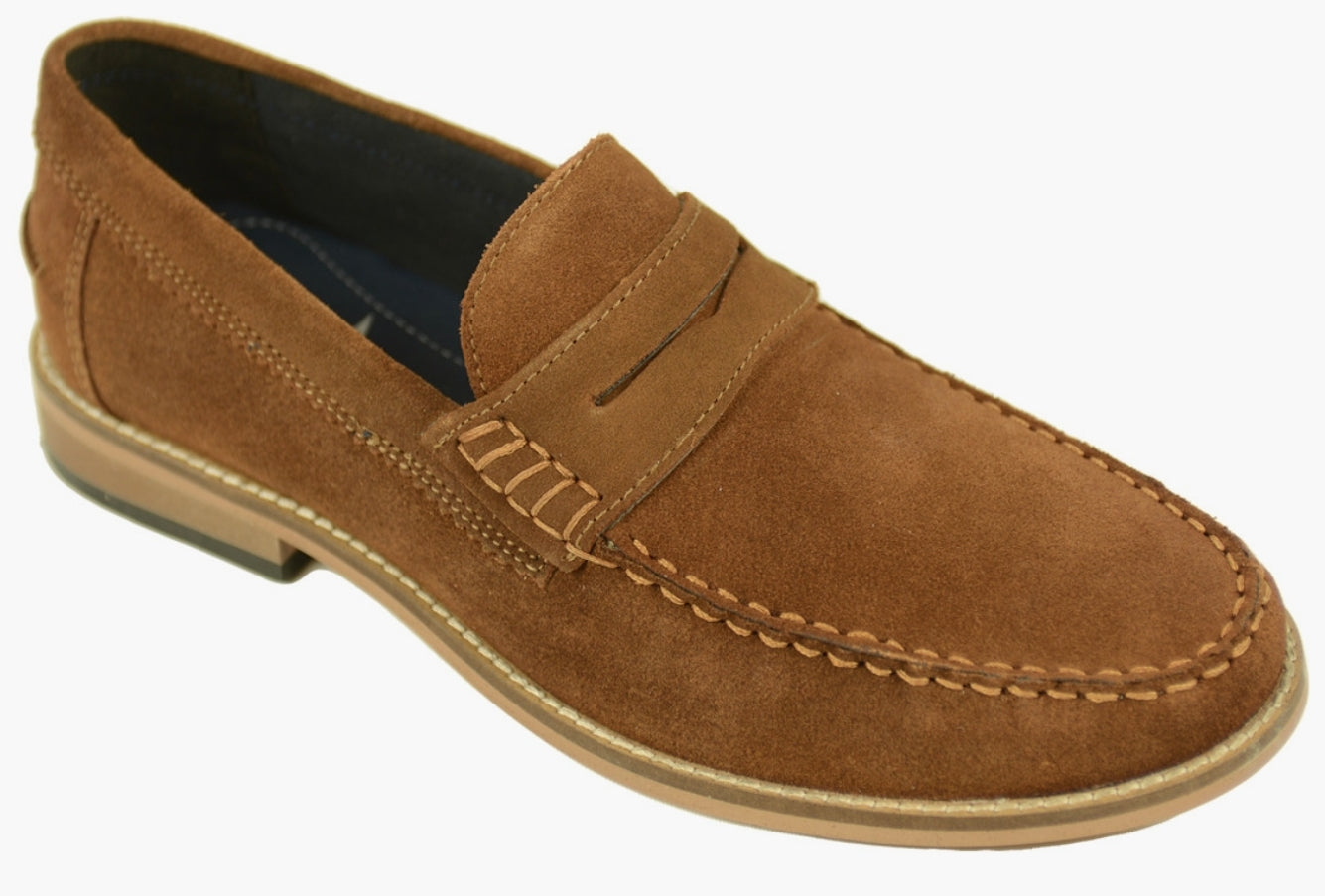 Tan Loafers - Jones | Front