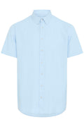 Air Sky Blue Linen Shirt Bobby - Blend