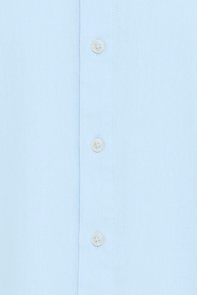 Air Sky Blue Linen Shirt Bobby - Blend
