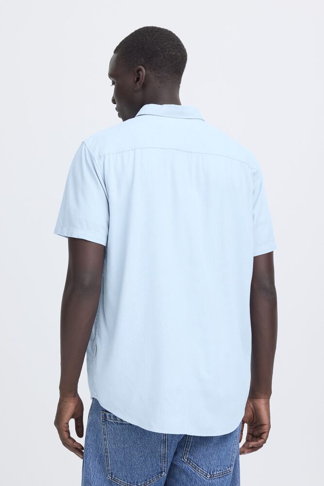 Air Sky Blue Linen Shirt Bobby - Blend
