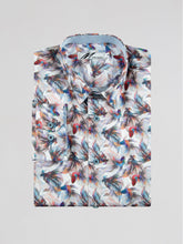 Load image into Gallery viewer, White &amp; Multi Print Shirt - Fish | Mish Mash