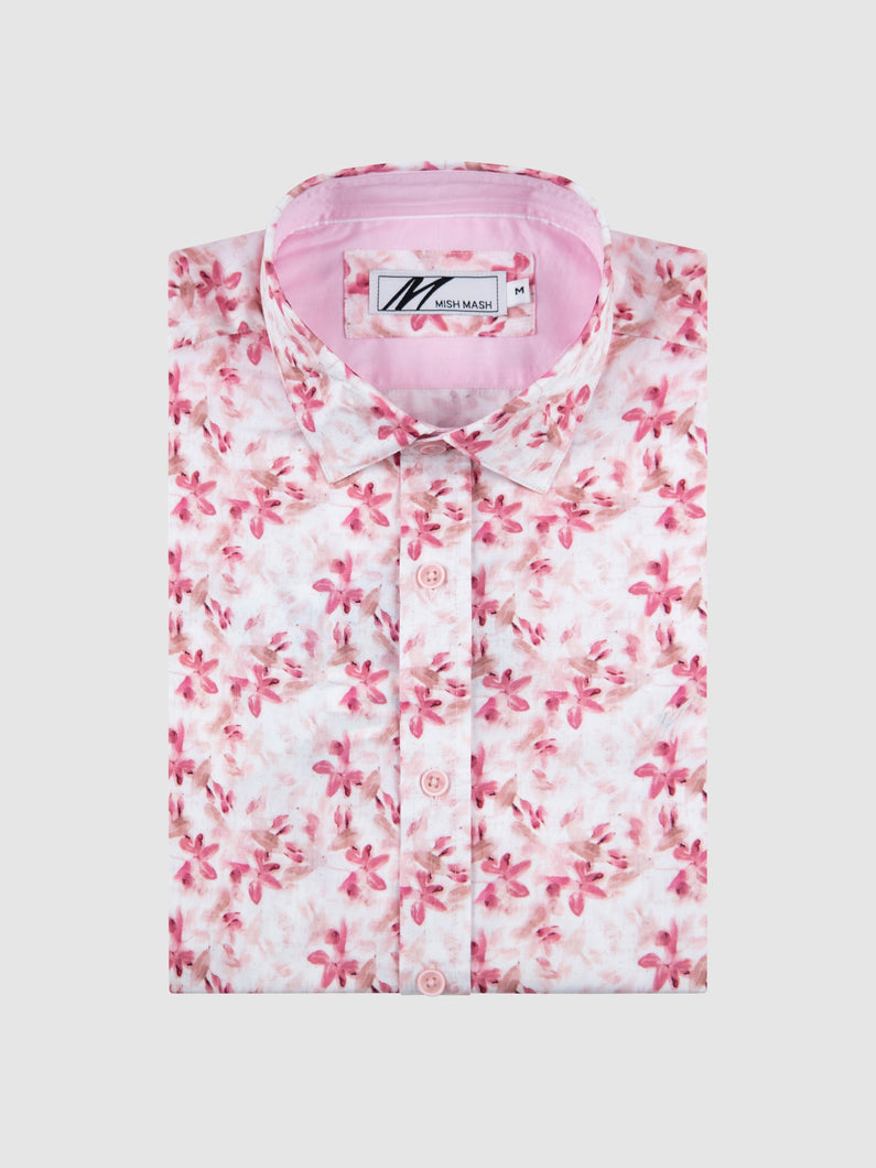 Pink & White Shirt - Gulf | Mish Mash