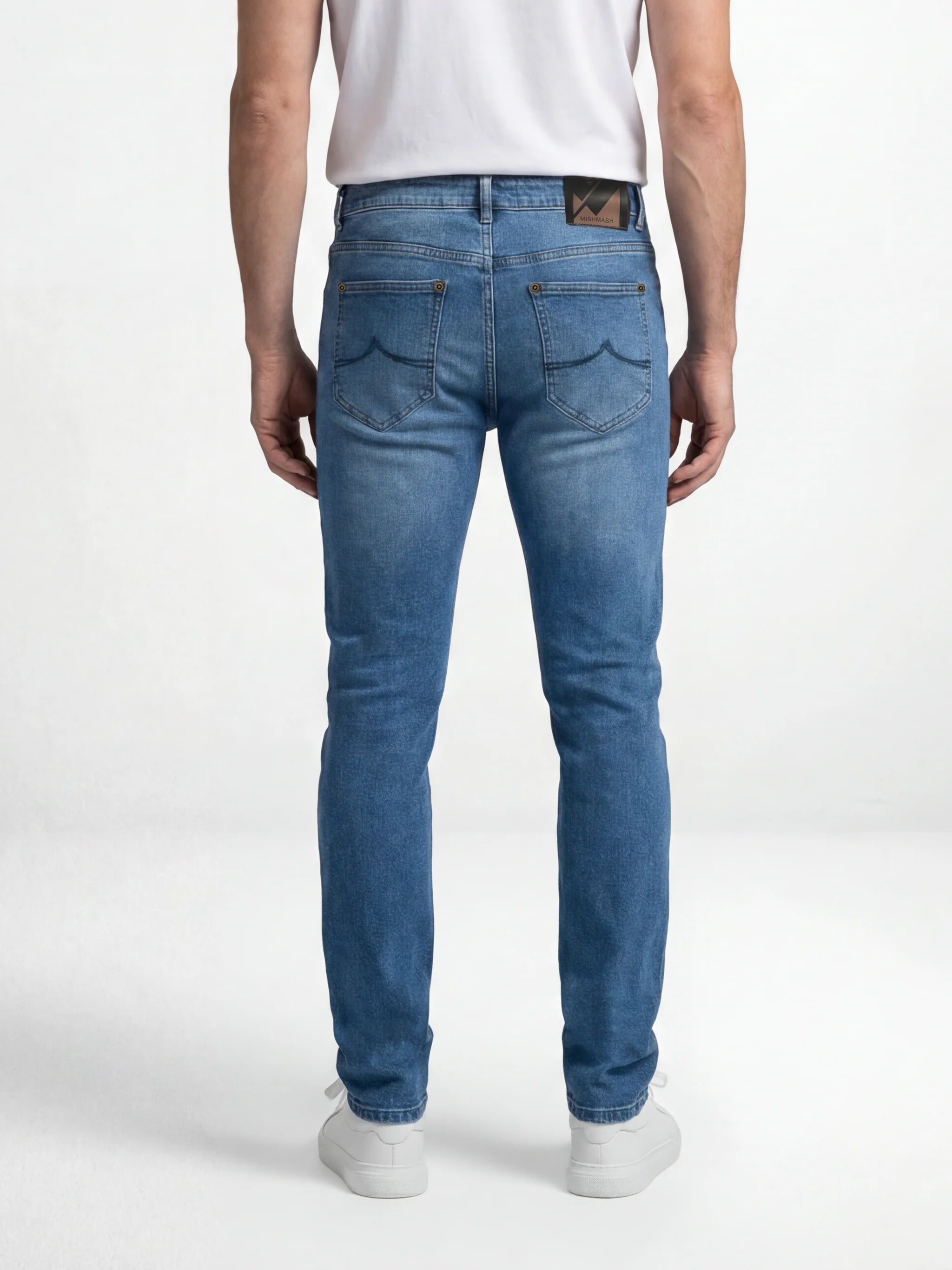 Mish Mash Light Wash Stretch Jeans Mirage