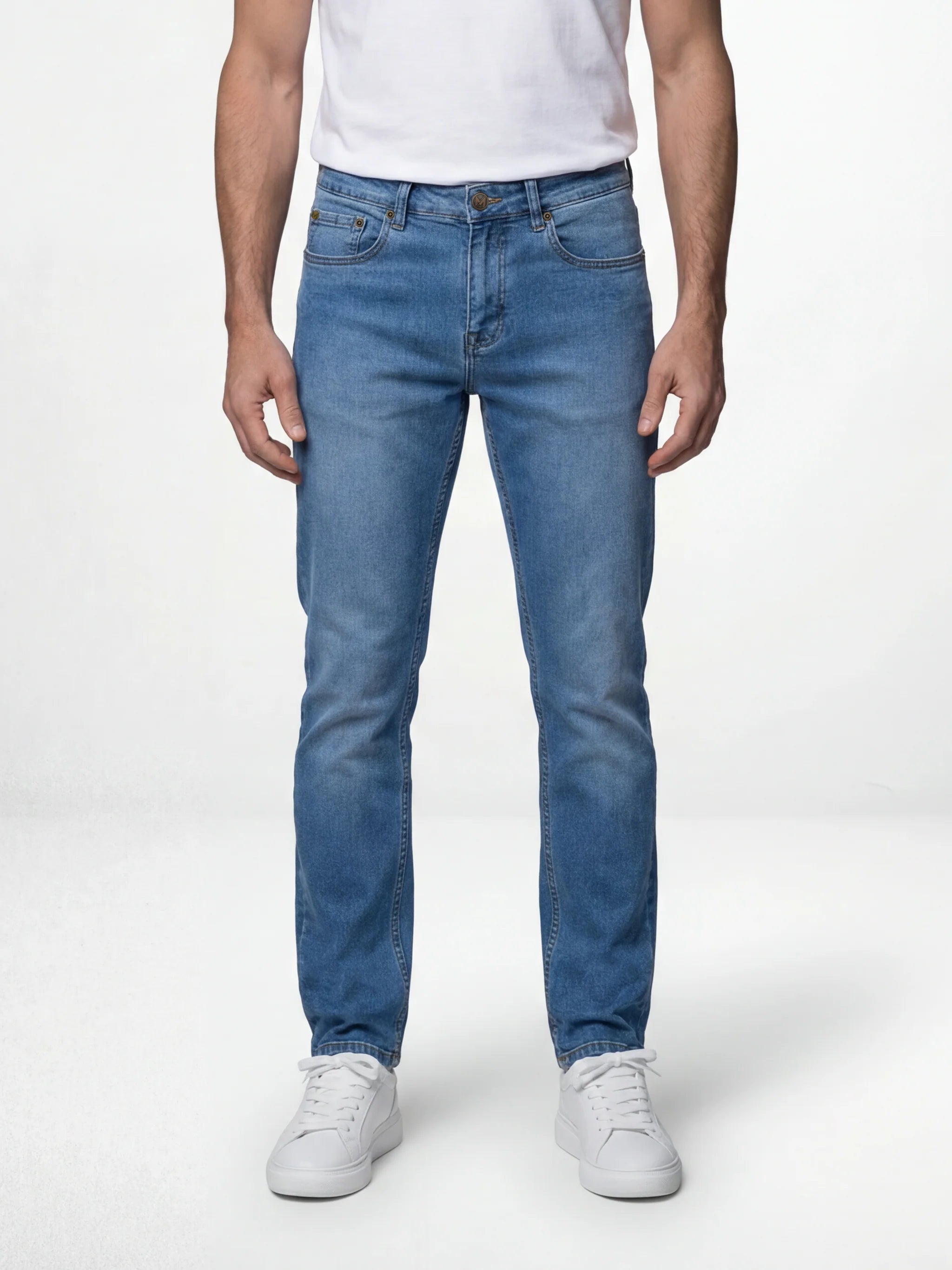 Mish Mash Light Wash Stretch Jeans Mirage